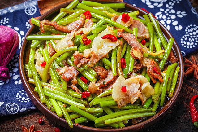 江西藜蒿炒腊肉